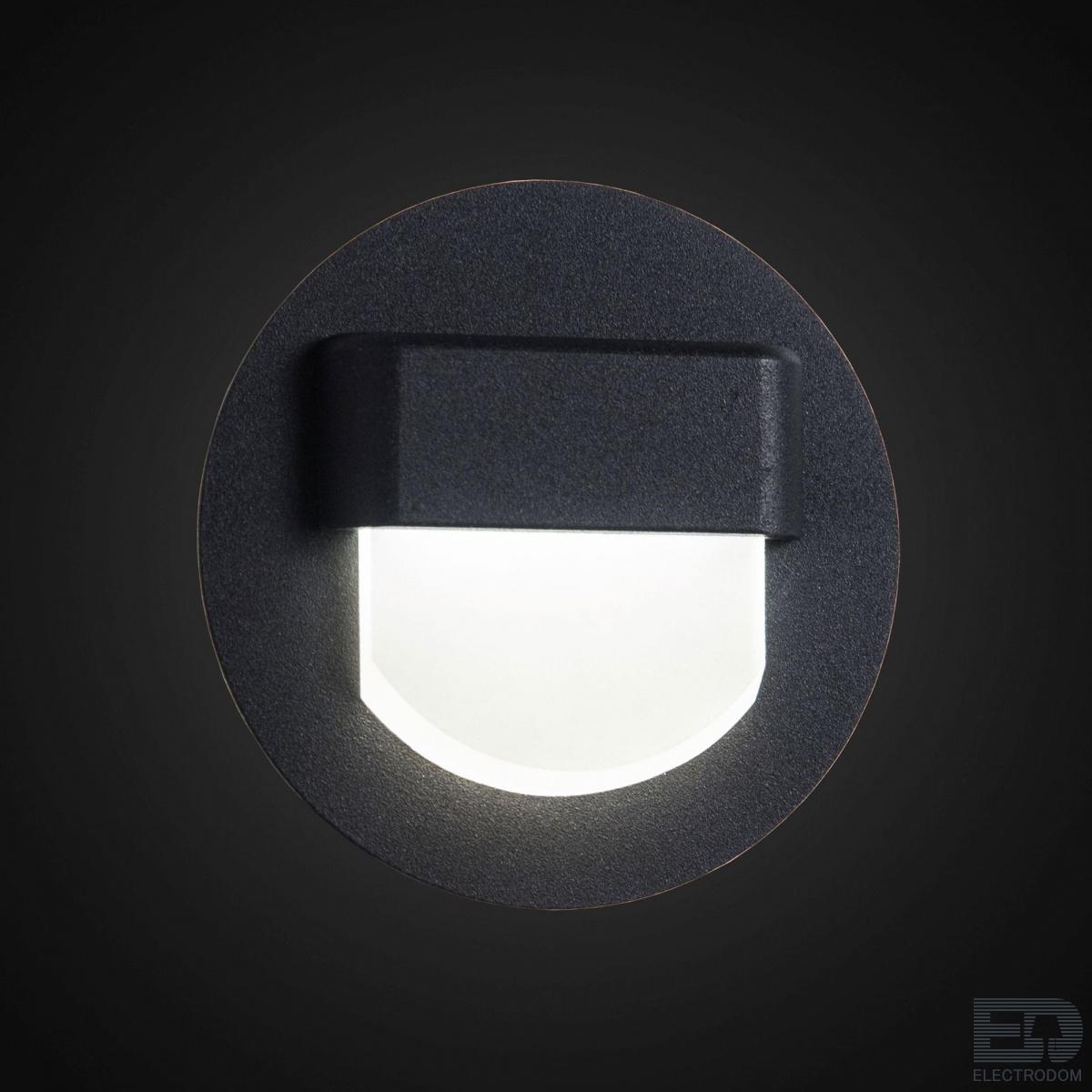 Встраиваемый лестничный светильник Citilux Скалли CLD006R5 Черный - цена и фото 2