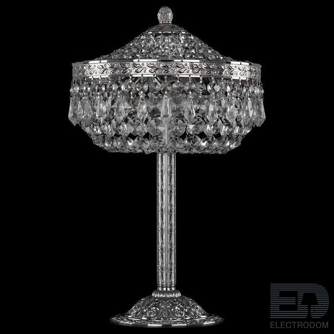 Настольная лампа декоративная Bohemia Ivele Crystal 1901 19011L6/25IV Ni - цена и фото
