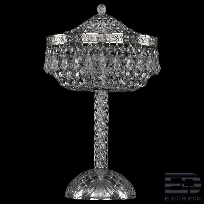 Настольная лампа декоративная Bohemia Ivele Crystal 1901 19011L4/25IV Ni - цена и фото