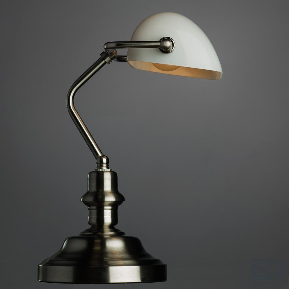 Настольная Лампа Arte Lamp Banker A2491LT-1SS - цена и фото 2