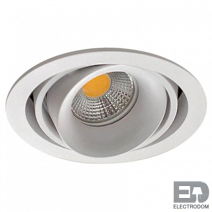 Встраиваемый светильник Donolux DL18615 DL18615/01WW-R White/Black - цена и фото