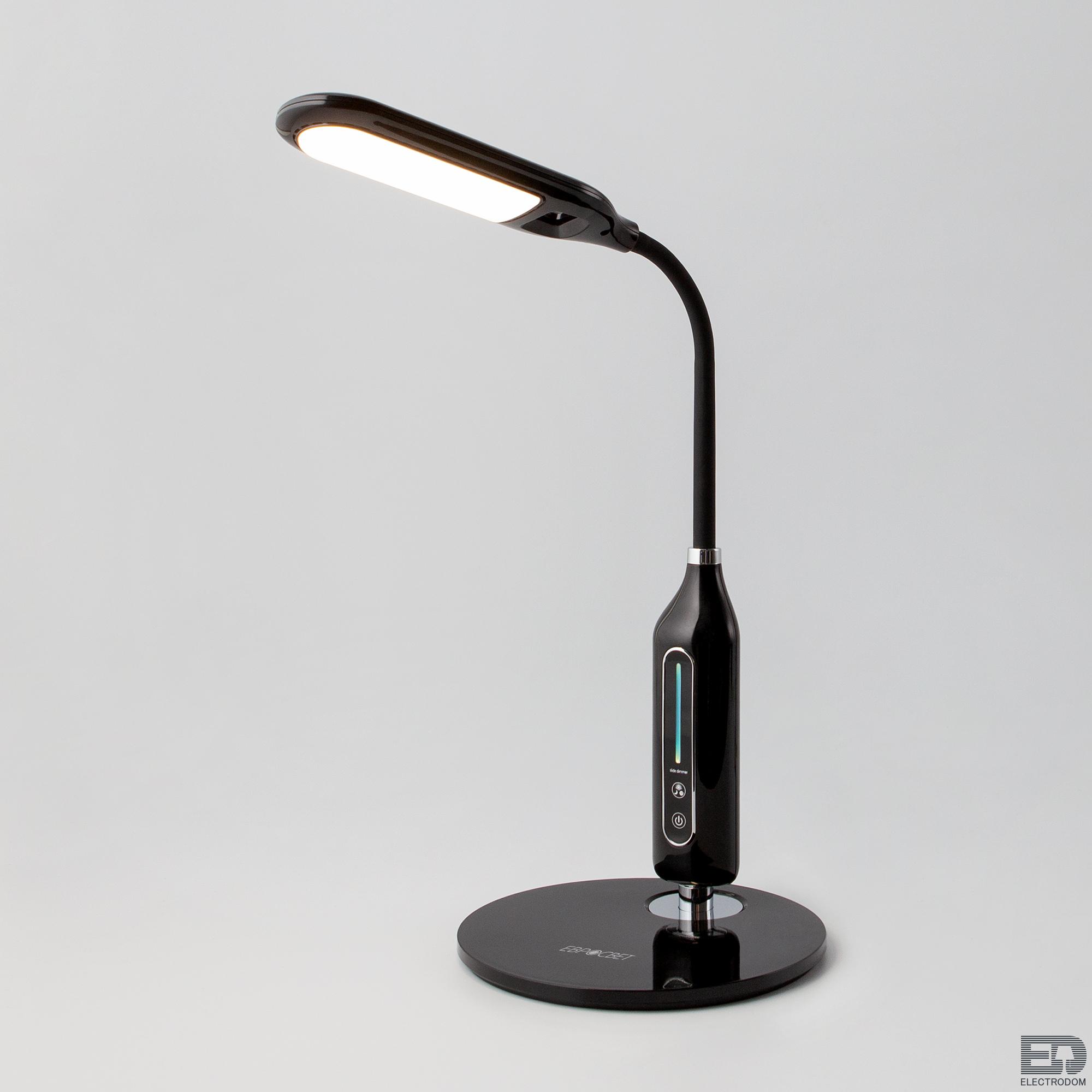 Настольная светодиодная лампа Elektrostandart 80503/1 черный - цена и фото