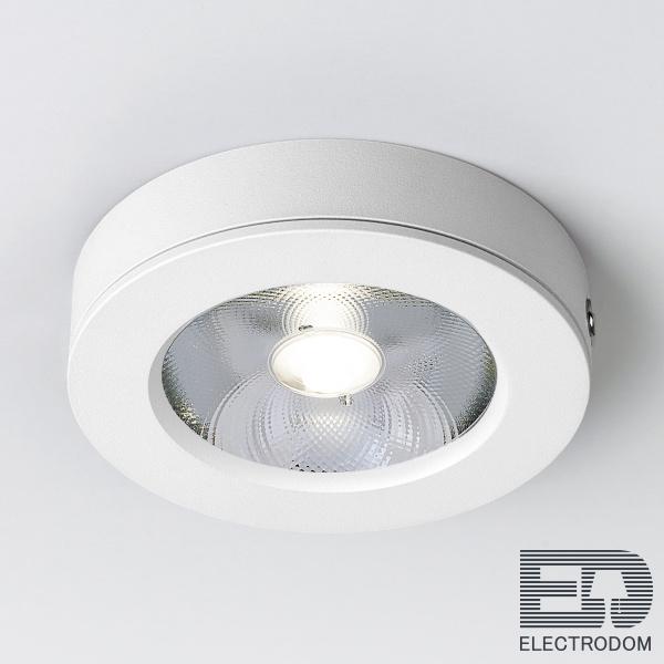Накладной потолочный светодиодный светильник Белый DLS030 - цена и фото 1