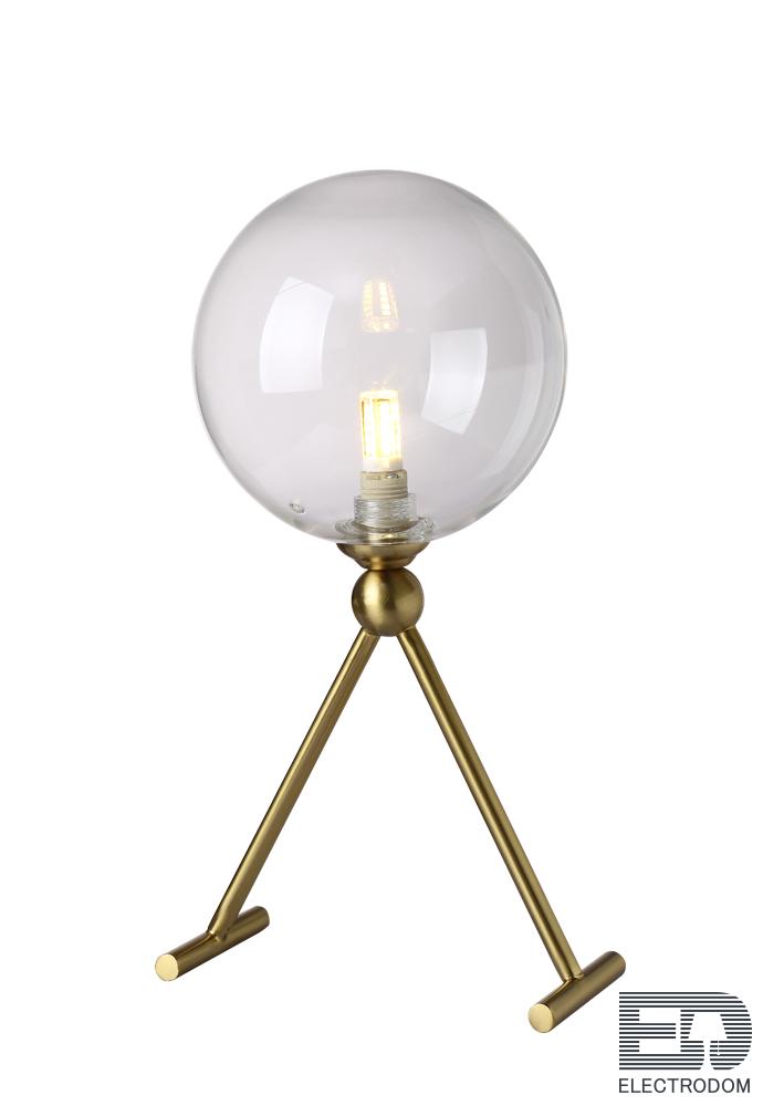 Настольная лампа Crystal Lux ANDRES LG1 BRONZE/TRANSPARENTE - цена и фото 2