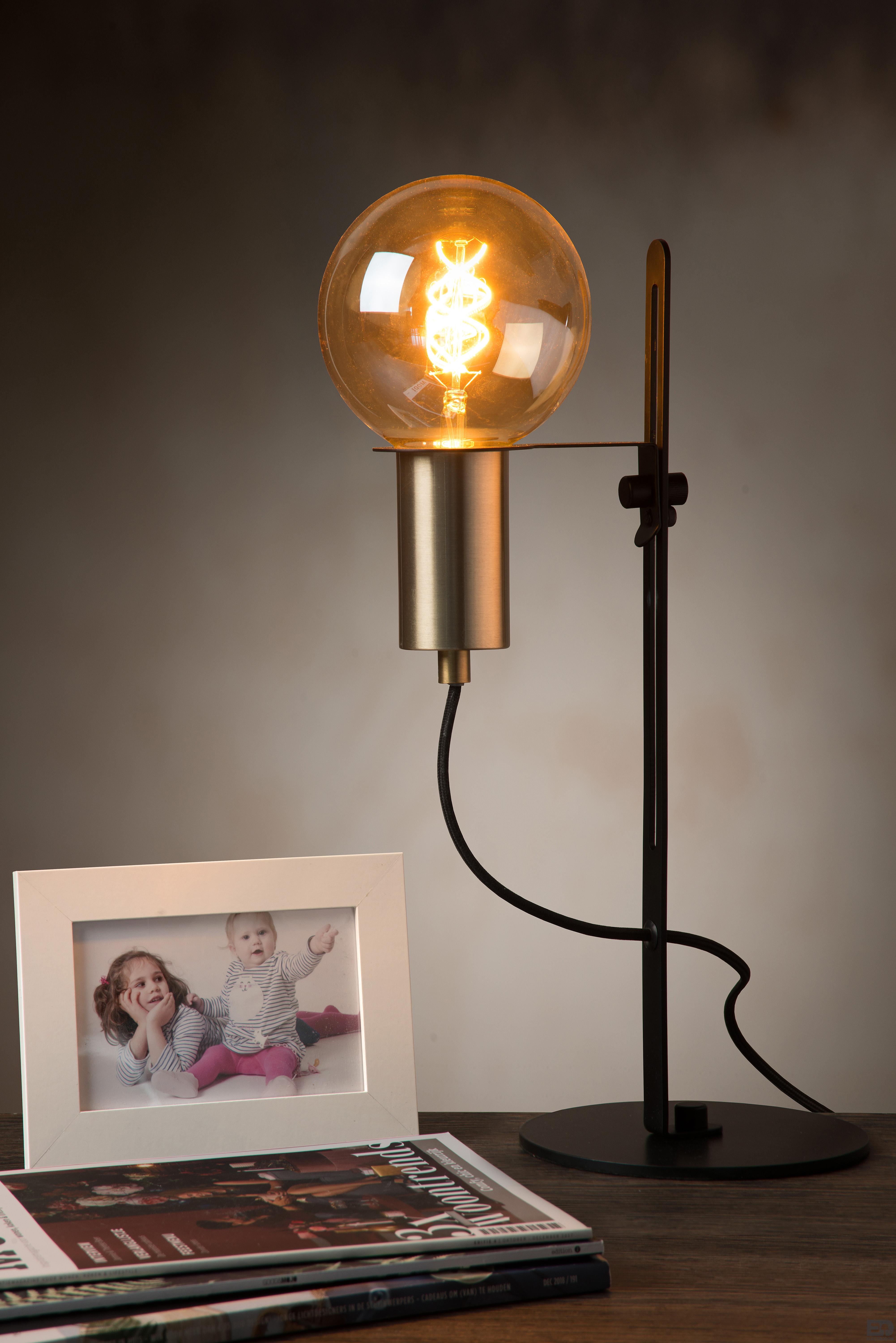Настольная лампа Lucide Malcolm 45578/01/30 - цена и фото 3
