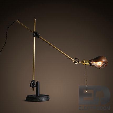 Настольная лампа Steampunk Extension Pole Table 2 Loft Concept 43.094.MT.BL.T1B - цена и фото