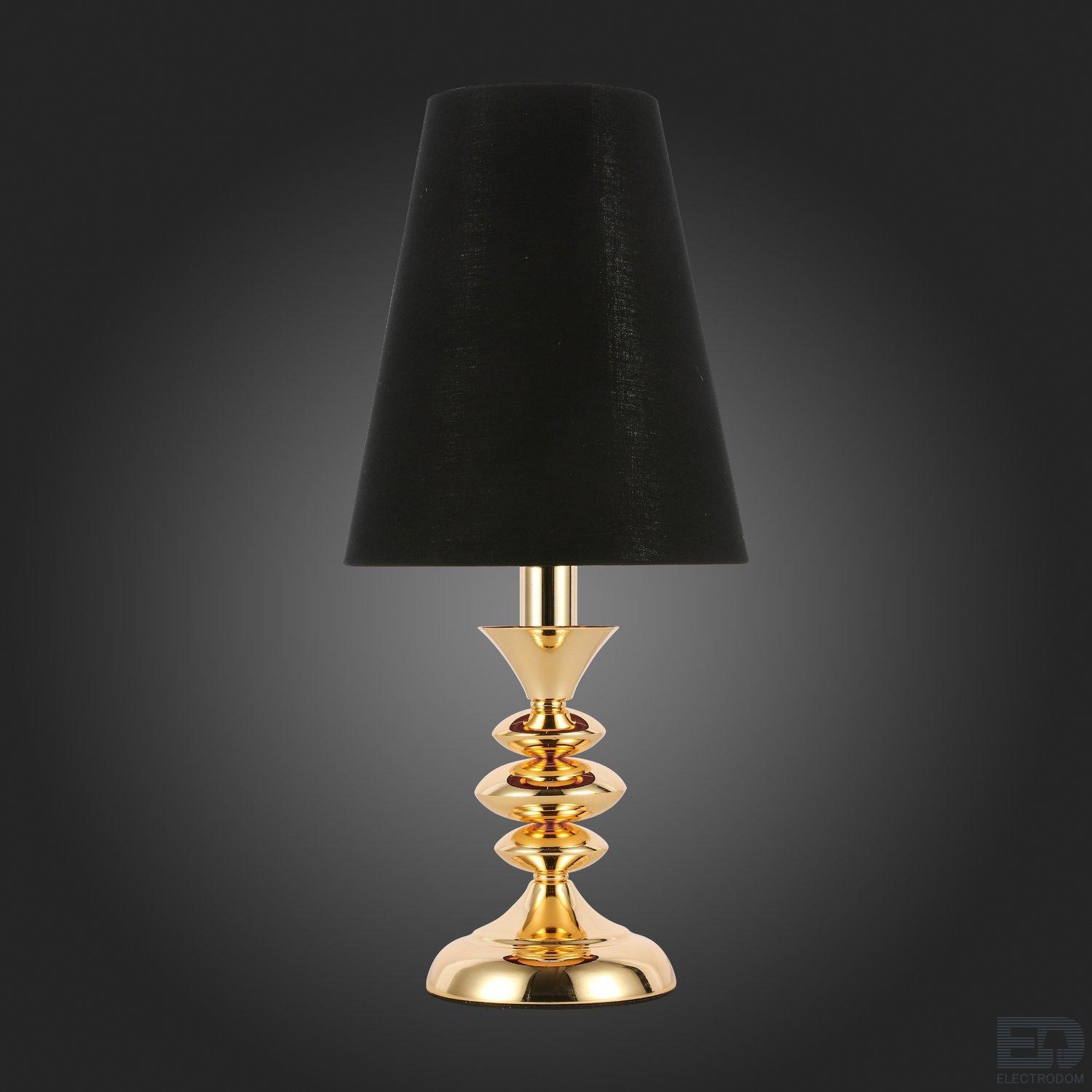 SL1137.204.01 Прикроватная лампа Французское золото/Черный E14 1*40W - цена и фото 5