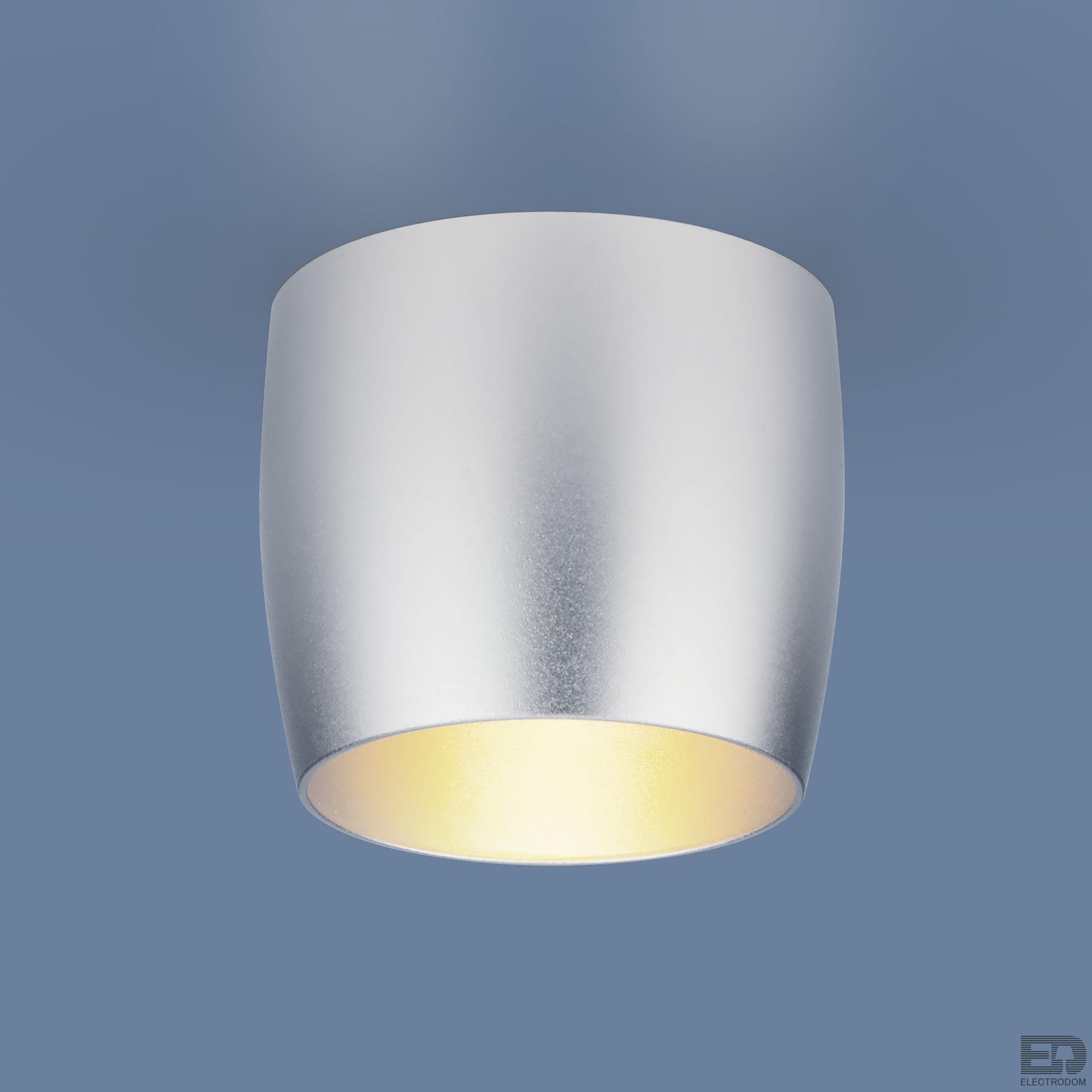 Встраиваемый точечный светильник Elektrostandart 6074 MR16 SL серебро - цена и фото