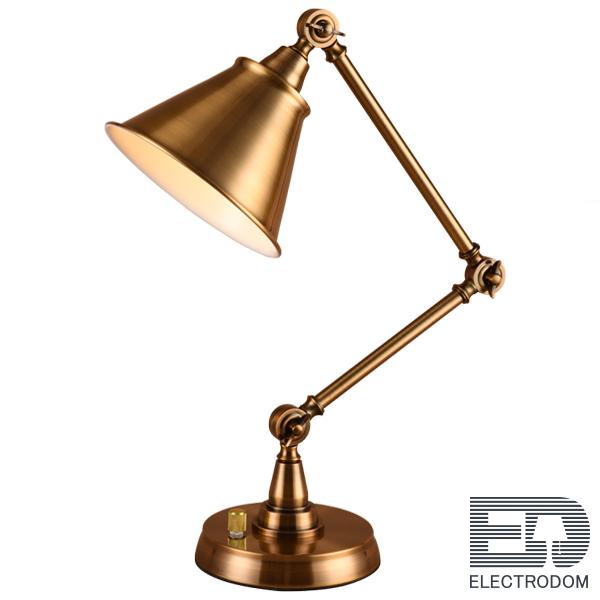 Настольная лампа 20TH C.Factory FilamentI Table Lamp antique brass Loft Concept 43.285 - цена и фото