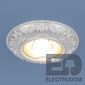Встраиваемый светильник Elektrostandart 7009 MR16 WH белый - цена и фото