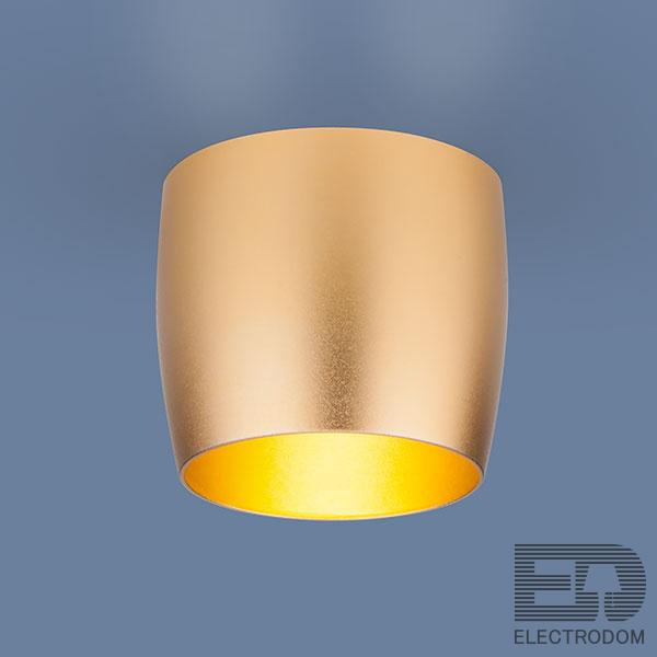 Встраиваемый потолочный светильник Elektrostandard 6074 MR16 GD золото (a043974) - цена и фото