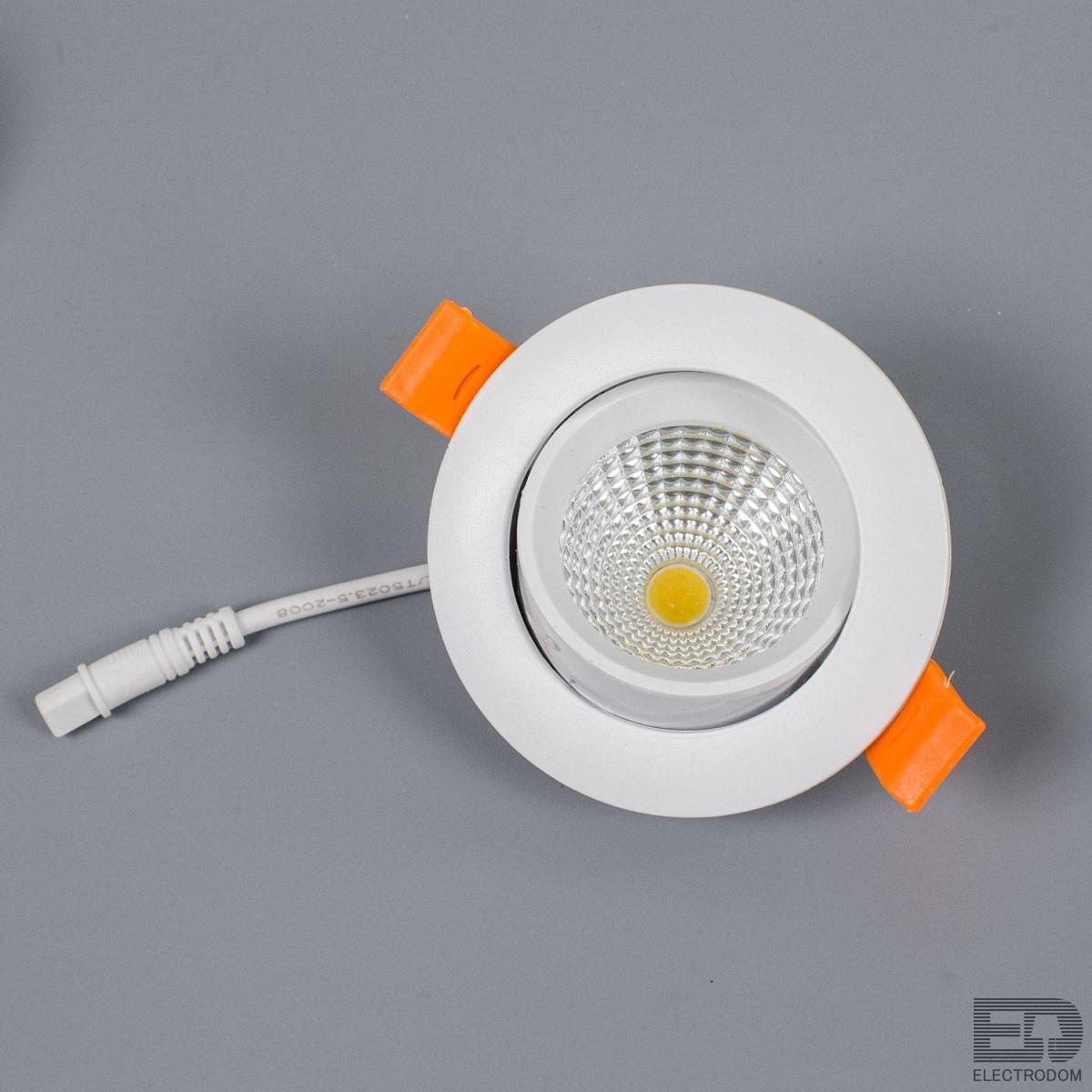 Встраиваемый светильник светодиодный Citilux Каппа CLD0057N Белый - цена и фото 3